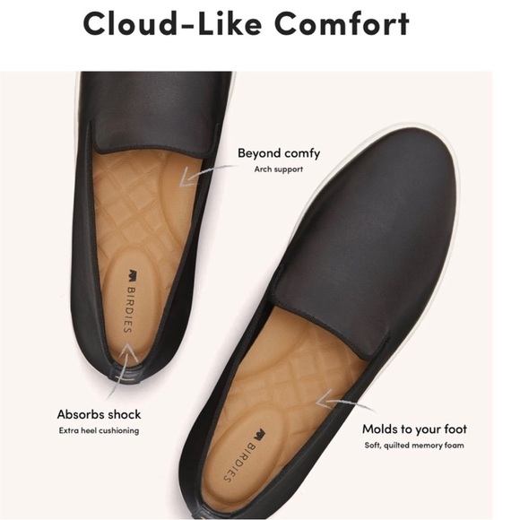 BIRDIES The Swift Slip-on Sneaker in Rose Glitter Size 7 - Picture 4 of 11